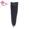 Photo de Queen Hair Brazilian Virgin Hair Straight Clip In Hair Extensions,7Pcs/set,18-22 Inch in Stock,Natural Color 1B DHL Free