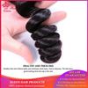 Picture of Queen Hair Products Brazilian Loose Wave Hair weave Bundles 4Pcs/Lot 100% Human Hair Extension Natural Color  Free Shipping