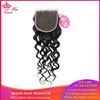 Photo de Queen Hair Brazilian Hair Weave Bundles With Lace Closure Virgin Human Hair 3 Bundle Deal With Closure Water Wave Bundles