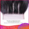 Picture of Queen Hair Products Lace Closure Brazilian Straight Virgin Human Hair Natural Color 4x4 Three Part Top Swiss Shipping Free