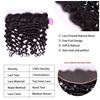 Picture of Queen Hair Product Swiss Lace Frontal Closure Ear to Ear 13"x4" Brazilian Virgin Hair Natural Wave 100% Human Hair Natural Color