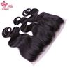 Picture of 100% Brazilian Human Hair Body Wave 3 Bundles Weaves With Lace Frontal Human Hair Remy weaving Queen Hair Products Free Shipping