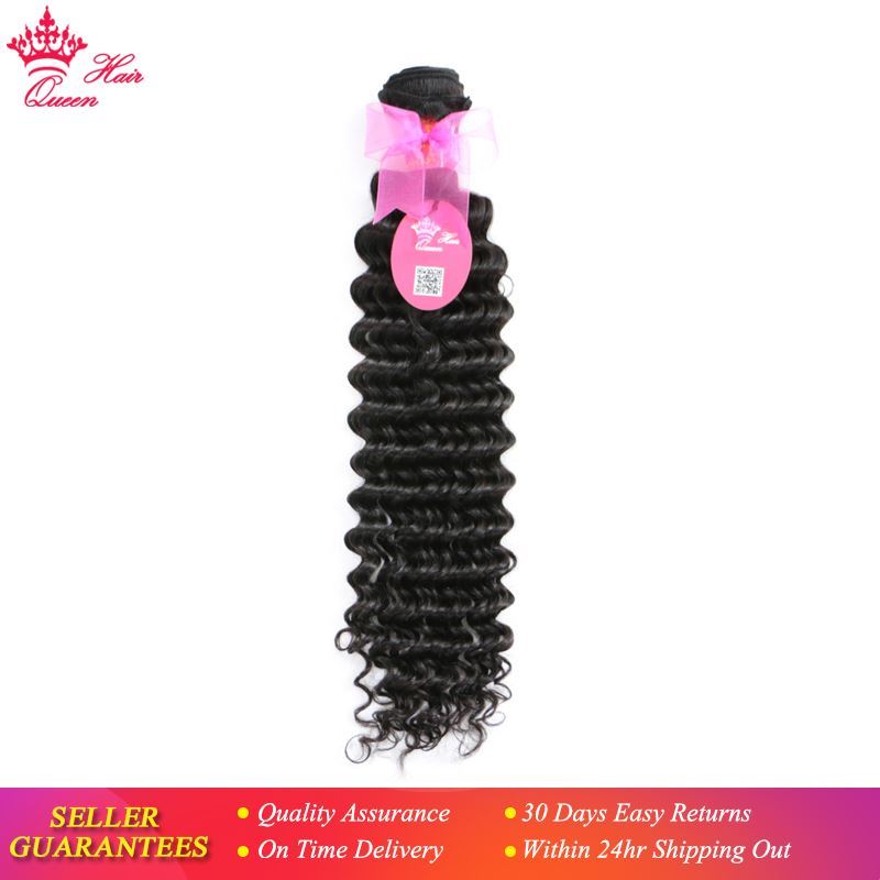 Photo de Brazilian Deep Wave Hair Weave Bundles 100% Human Hair Weaving 10''- 28'' Natural Color Free Shipping Queen Hair Products