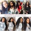 Picture of Queen Hair Products Peruvian Deep Wave Hair Bundles 100% Human Hair Weave Bundles Deal Natural Color Drawn Raw Virgin Vendors