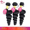 Picture of Peruvian Virgin Hair Loose Wave Bundles Thick Human Hair Weave Extension Natural Color Unprocessed Raw Hair Weaving Queen Hair