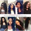 Picture of Queen Hair Products Indian Water Wave Hair Bundles With Closure 100% Human Hair Bundles With Closure 4x4 Free Part Hair