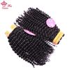 Photo de Queen Hair Products Indian Kinky Curly Extensions Human Hair Weaving Bundles Natural Color 1/3/4 Piece  Fast Free Shipping