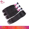 Photo de Queen Hair Malaysian Straight Hair Lace Closure with Bundles Virgin Human Hair with Closure Can Choose Free/Middle/Three Part