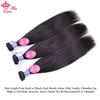 Picture of Queen Hair Malaysian Straight Hair Lace Closure with Bundles Virgin Human Hair with Closure Can Choose Free/Middle/Three Part
