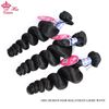 Photo de Queen Hair Company Malaysian Loose Wave Bundles Deal 3pcs 100% Human Hair Extension Natural Color Hair Weave Free Shipping